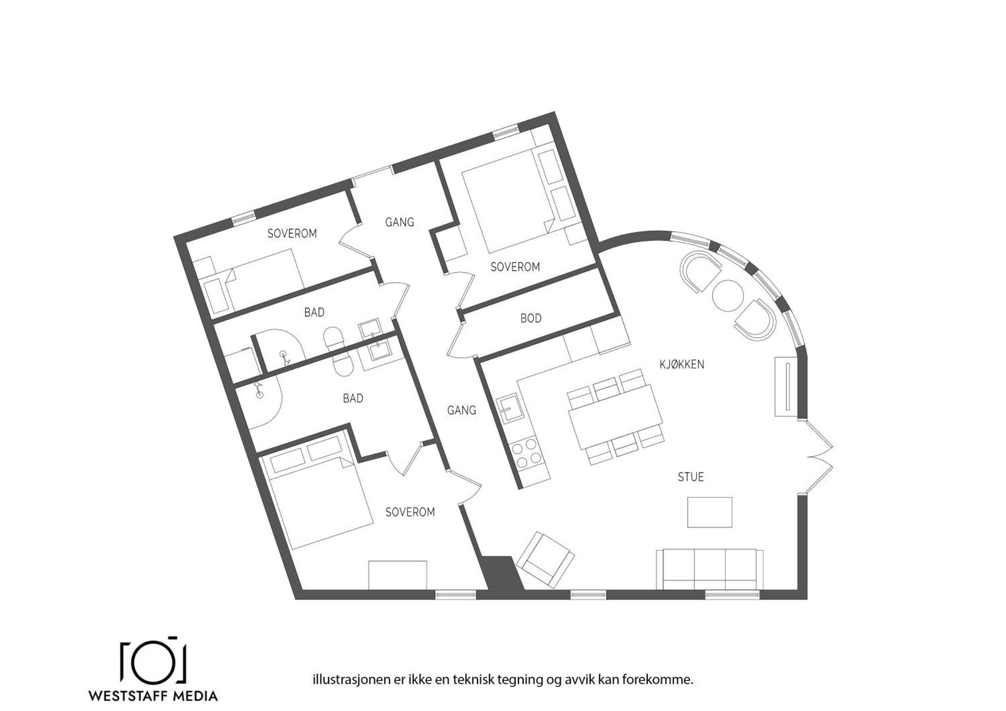 Stay L Urban - Spacious Apartment With Private Terrace Bergen Esterno foto
